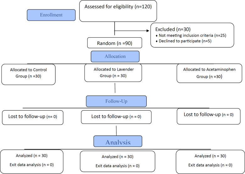 The effect of lavender aromatherapy and acetaminophen as preemptive on comfort and Nitroglycerin-induced headache in acute coronary syndrome.