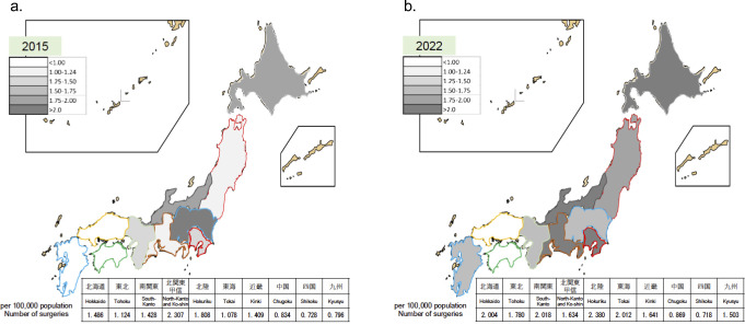 Japan's Nationwide Trend in Scoliosis Surgery from 2014 to 2022; from a Country with a Declining Underage Population.