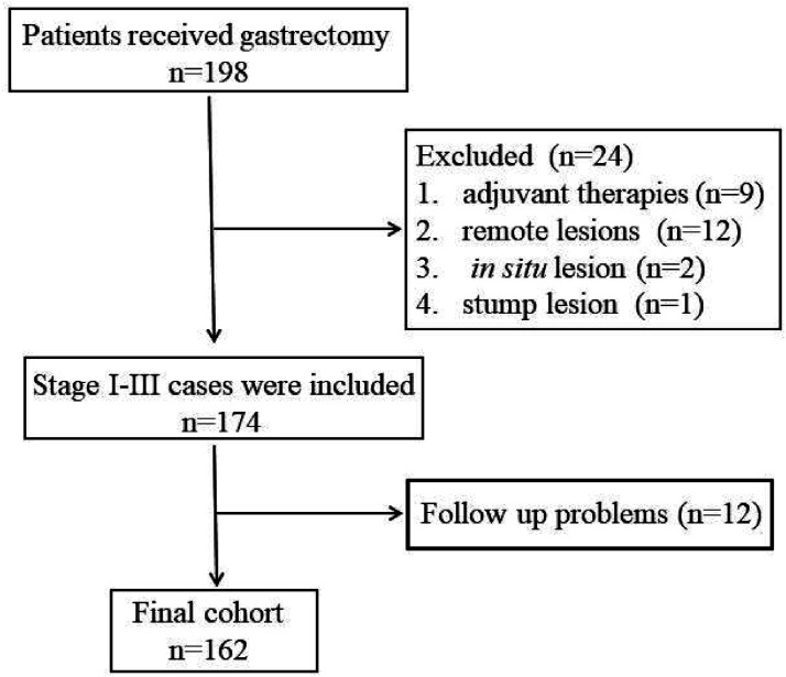 Association of Antibiotic Used During Surgery With the Outcome in Stage I-III Gastric Cancer.