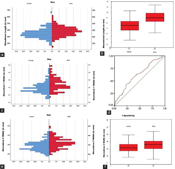 Determination of Sex from Morphometry of Sternum Using Multidetector Computed Tomography in Central Indian Population.
