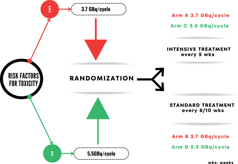 Lu-PRRT Used More Intensively on Advanced Gastro-Entero-Pancreatic and Lung Neuroendocrine Neoplasms: Preliminary Results on Toxicity from a Randomized Study.