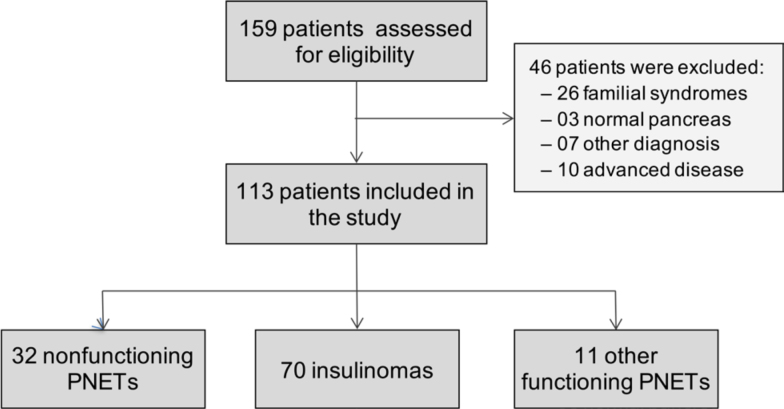 NON-FUNCTIONING SPORADIC PANCREATIC NEUROENDOCRINE TUMOR IS AN INDEPENDENT RISK FACTOR FOR RECURRENCE AFTER SURGICAL TREATMENT.