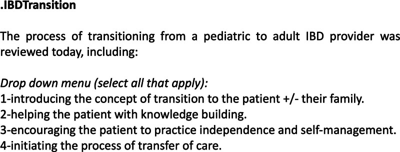 A Standardized Approach to Transition Improves Care of Young Adults with Inflammatory Bowel Disease.