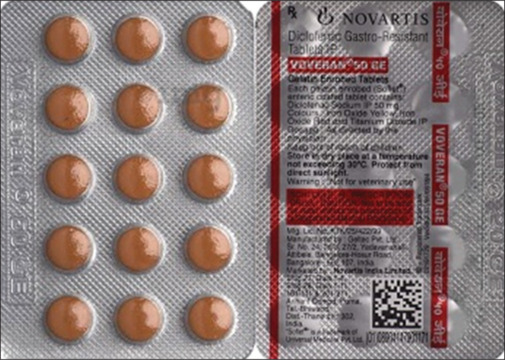 Evaluation of analgesic efficacy of transdermal patch versus oral diclofenac tablets in orthodontic patients undergoing multiple premolar extractions - A crossover study.