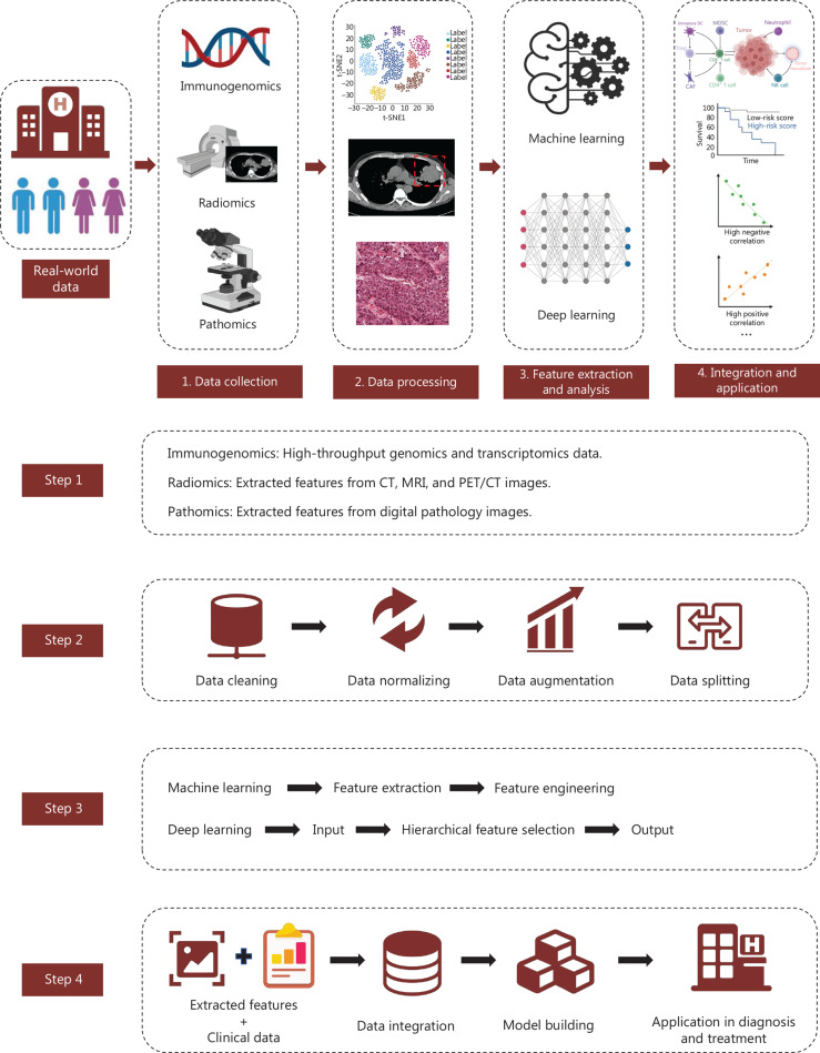 Advancing precision medicine: the transformative role of artificial intelligence in immunogenomics, radiomics, and pathomics for biomarker discovery and immunotherapy optimization.