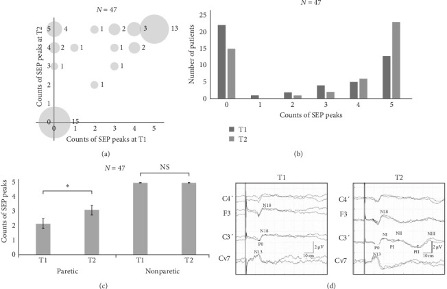 Somatosensory-Evoked Potentials and Clinical Assessments of Sensory Function Over Time in Patients With Subacute Stroke.