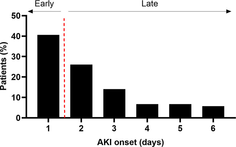 Early versus Late Acute Kidney Injury in Patients Undergoing Primary Percutaneous Coronary Intervention.