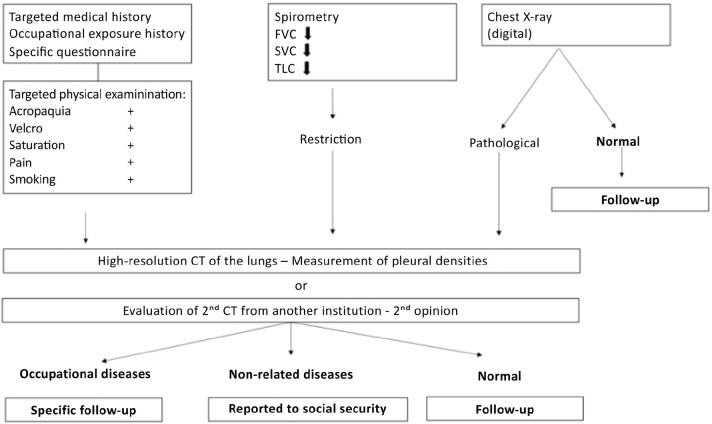 A comprehensive multidisciplinary approach for identifying asbestos exposure among underground workers.