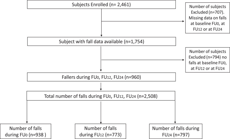 Characteristics of Falls among Community-Dwelling Older Adults: The SCOPE Study.