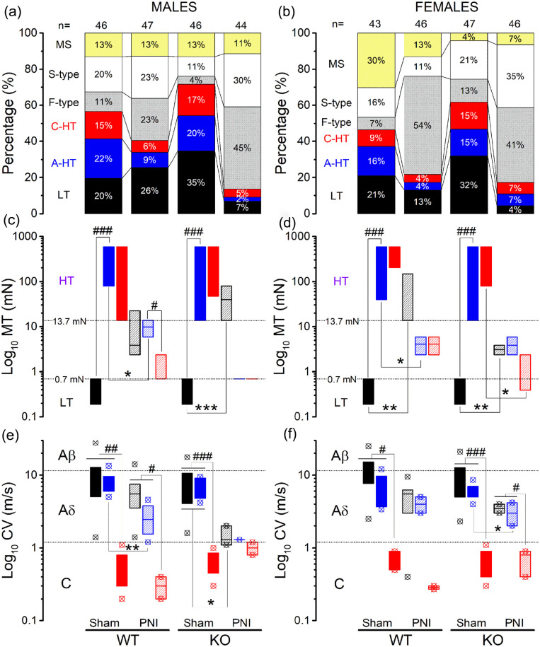 Advanced cancer perineural invasion induces profound peripheral neuronal plasticity, pain, and somatosensory mechanical deactivation, unmitigated by the lack of TNFR1. Part. 1: Behavior and single-cell in vivo electrophysiology.