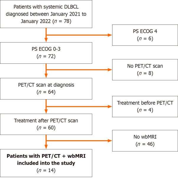 Whole-body magnetic resonance imaging provides accurate staging of diffuse large B-cell lymphoma, but is less preferred by patients.