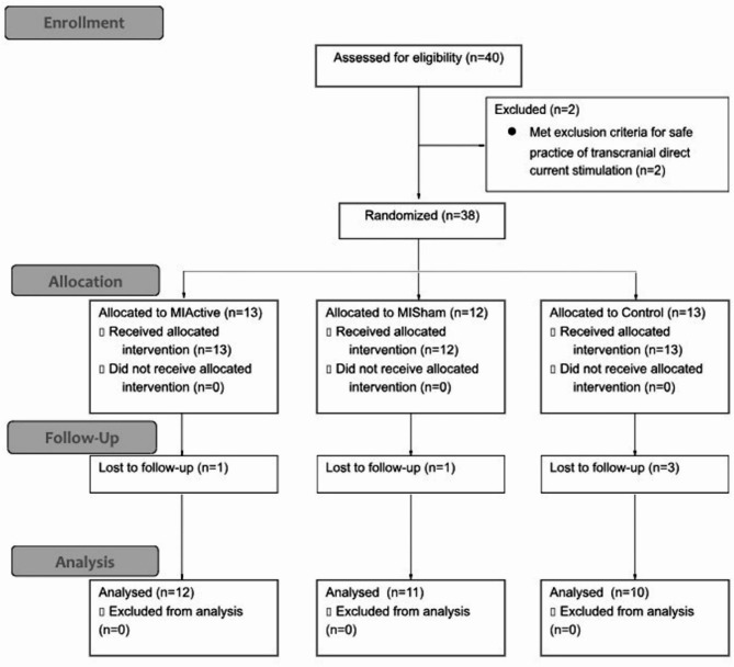 Improving locomotor performance with motor imagery and tDCS in young adults.