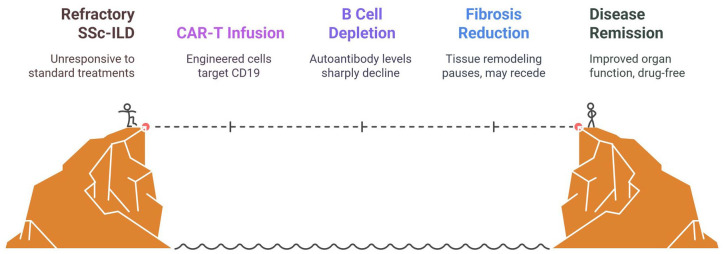 The fibrosis puzzle of systemic sclerosis-associated ILD and the quest for targeted interventions.