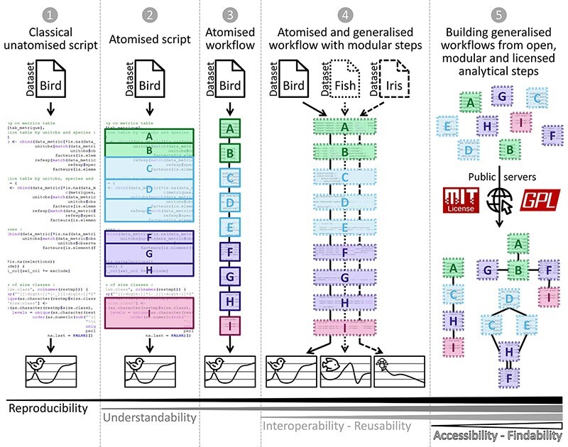 Guidance framework to apply best practices in ecological data analysis: lessons learned from building Galaxy-Ecology.