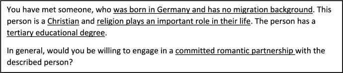 Partnership Preferences in Modern Migration Societies: Religious Homophily Among Young Muslims and Christians in Germany.