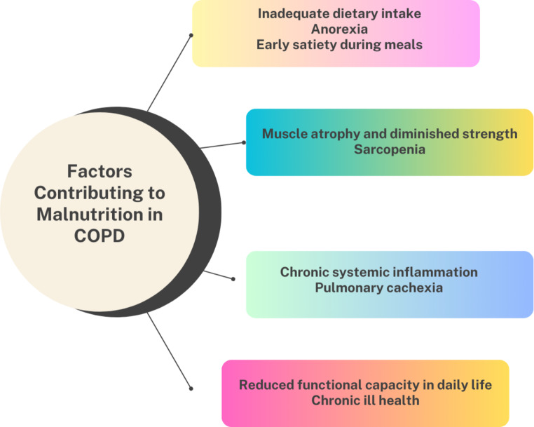 The Role of Nutrition and Nutritional Supplements in the Prevention and Treatment of Malnutrition in Chronic Obstructive Pulmonary Disease: Current Approaches in Nutrition Therapy.