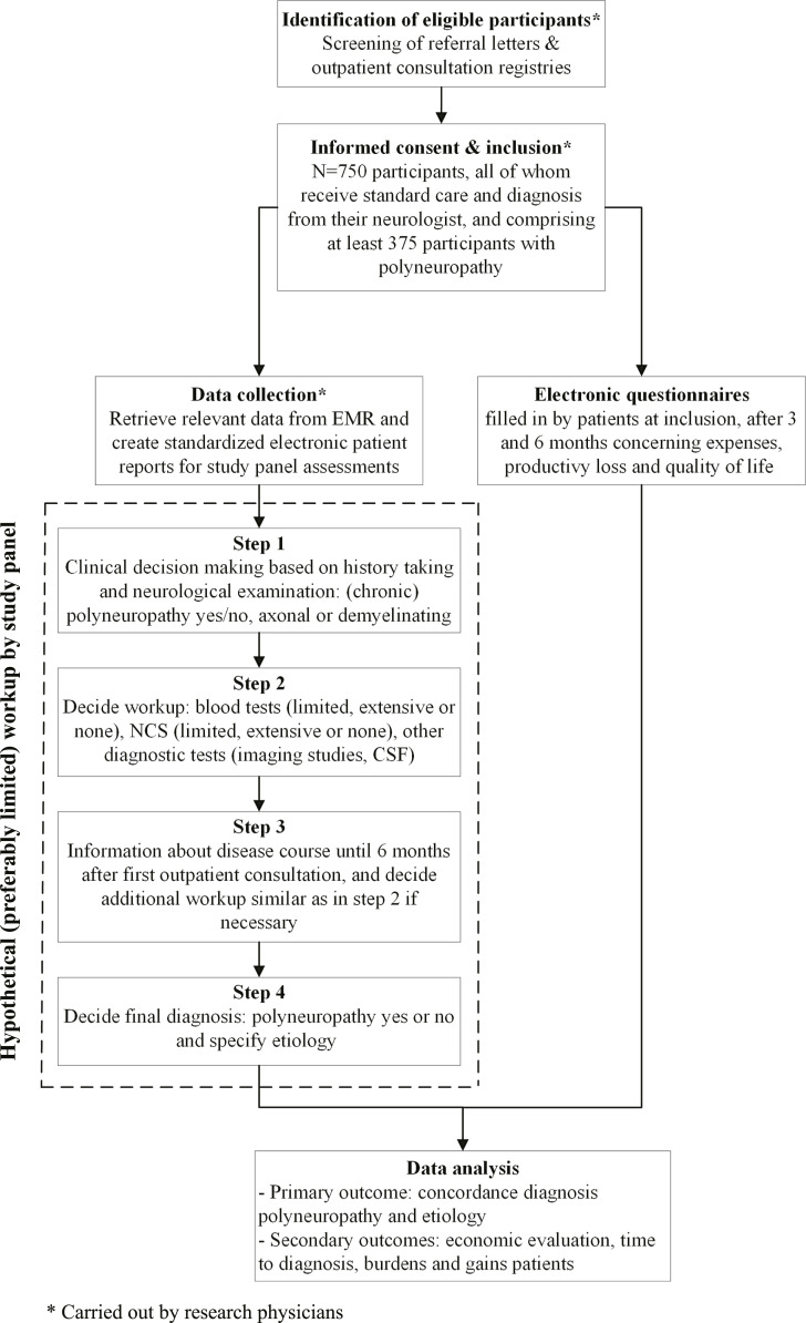 Toward a Useful and Cost-Effective Workup in Chronic Polyneuropathy: The EXPRESS Study Protocol.