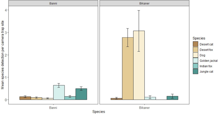 Invasive woodlands and intruding dogs shape the structure of a mesocarnivore guild.