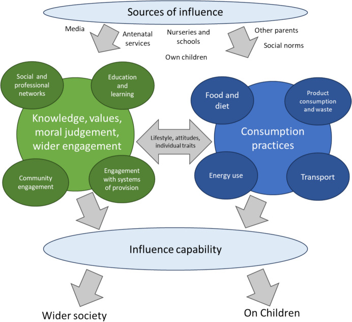 Parenting and climate change: assessing carbon capability in early parenthood.