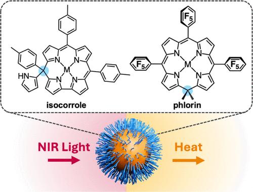 Near-Infrared Photothermal Conversion by Isocorrole and Phlorin Derivatives