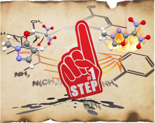 One-Step Realization of Skeleton Editing, gem-Dinitromethyl Functionalization, and Zwitterionization in a Laser-Sensitive 1,3,4-Oxadiazole Energetic Molecule