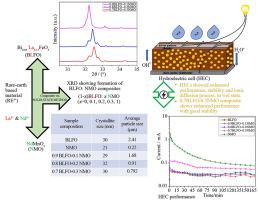 Synergistic effects of constituents in rare earth-based composites: Enhanced structural, electrical and magnetic properties for water splitting applications