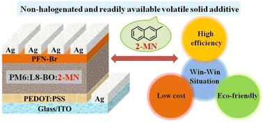 Methylated naphthalene additives with various melting and boiling points enable a win–win scenario of optimizing both cost and efficiency of polymer solar cells†