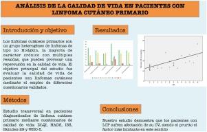 Análisis de la calidad de vida en los pacientes con linfomas cutáneos