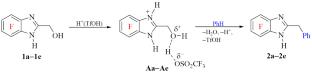 Synthesis of Fluorinated 2-Benzylbenzimidazoles Under Superelectrophilic Activation Conditions and Investigation of Their Antimicrobial Properties