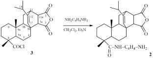 Synthesis of Conjugates of Maleopimaric Acid with Nonsteroidal Anti-inflammatory Drugs