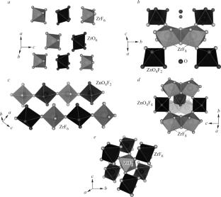 Structure and 19F, 1H NMR Spectra of Zinc Hexafluorozirconate Hydrates