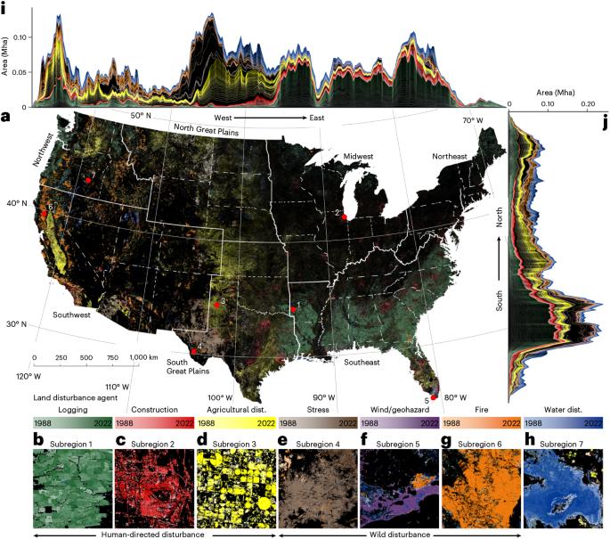 Natural land disturbances are worsening but humans are not off the hook