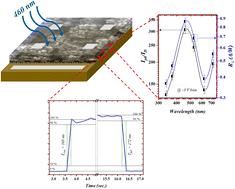 Photo-detection evaluation of an n-WO3/p-Si heterostructure for visible wavelength detection