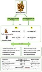 Phenylpropanoid esters, particularly methyl cinnamate and ethyl 4-methoxycinnamate, drive the insecticidal potential of Alpinia galanga root oils against stored-product insects