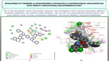 Development of Pyrimidine-2,4-Dichlorophenyl Conjugates as Xanthine Oxidase Antagonists for Gout Therapy: Computational and Experimental Study