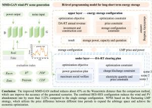 A multi-scale energy storage configuration planning method with improved MMD-GAN wind–photovoltaic scene generation