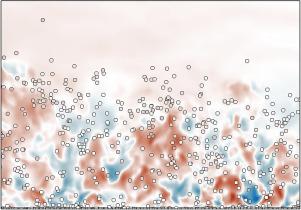 Turbulent kinetic energy spectra transport in particle-laden compressible turbulent boundary layers