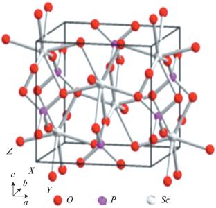 Optical Absorption and Local Structure of Mn2+ Incorporated ScPO4 Single Crystals