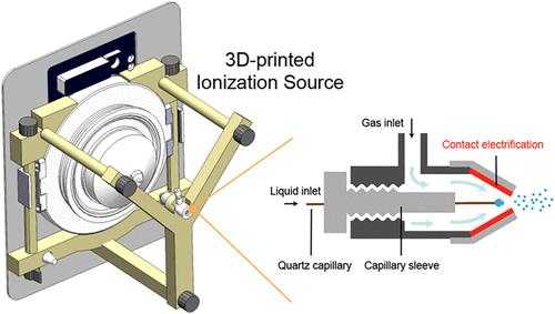 3D-Printed Field-free Ionization Source for Mass Spectrometry