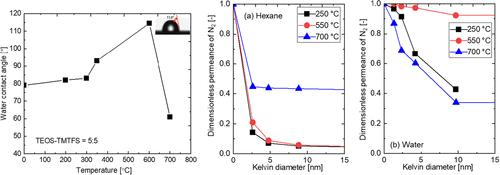 Fabrication of Highly Hydrophobic Inorganic–Organic Silica Membranes for Application in Organic Solvent Nanofiltration (OSN)