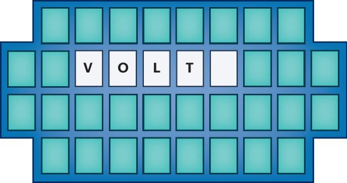 A vowel for the volt