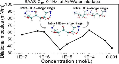 Hydrogen-Bond Regulation Mechanism of the Interfacial Dilational Modulus in Sorbitol-Alkylamine Surfactants and Their Applications in Green Foams