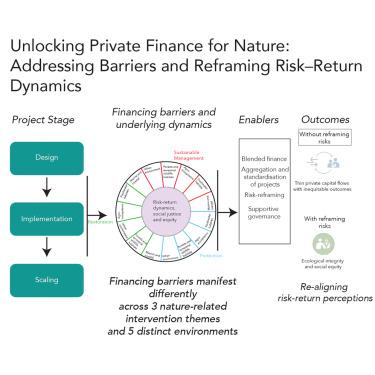 Unlocking private finance for nature: Addressing barriers and reframing risk-return dynamics
