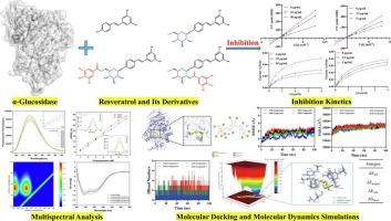 Investigation of the structure-activity relationship of resveratrol and its glycosylated and acylated derivatives in relation to their α-glucosidase inhibitory activities