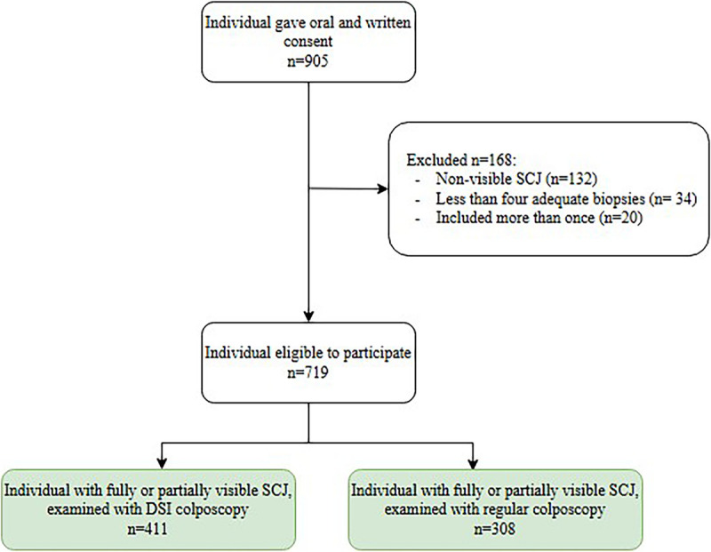 Dynamic Spectral Imaging and Regular Colposcopy in CIN2+ Detection for HPV-Positive and/or Low-Grade Cytology Referrals.