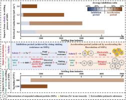Effects of freshwater salinity on suspended sediment settling during different high-turbidity events