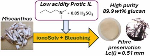 Optimization of the ionoSolv process for the preservation of pulp fibre dimensions