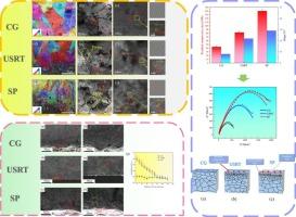 Influence of ultrasonic surface rolling treatment and shot peening on surface microstructure and corrosion behavior of CuNiSi alloy