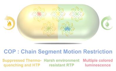 Tandem Restriction Between Spatial Confinement and Dipole Interaction for Suppressing Thermal Quenching of Phosphorescence from Cycloolefin Polymers