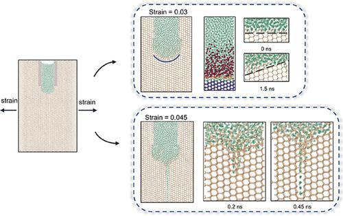 Atomistic Insights into Stress-Driven Lithiation at Silicon Anode Crack Tips